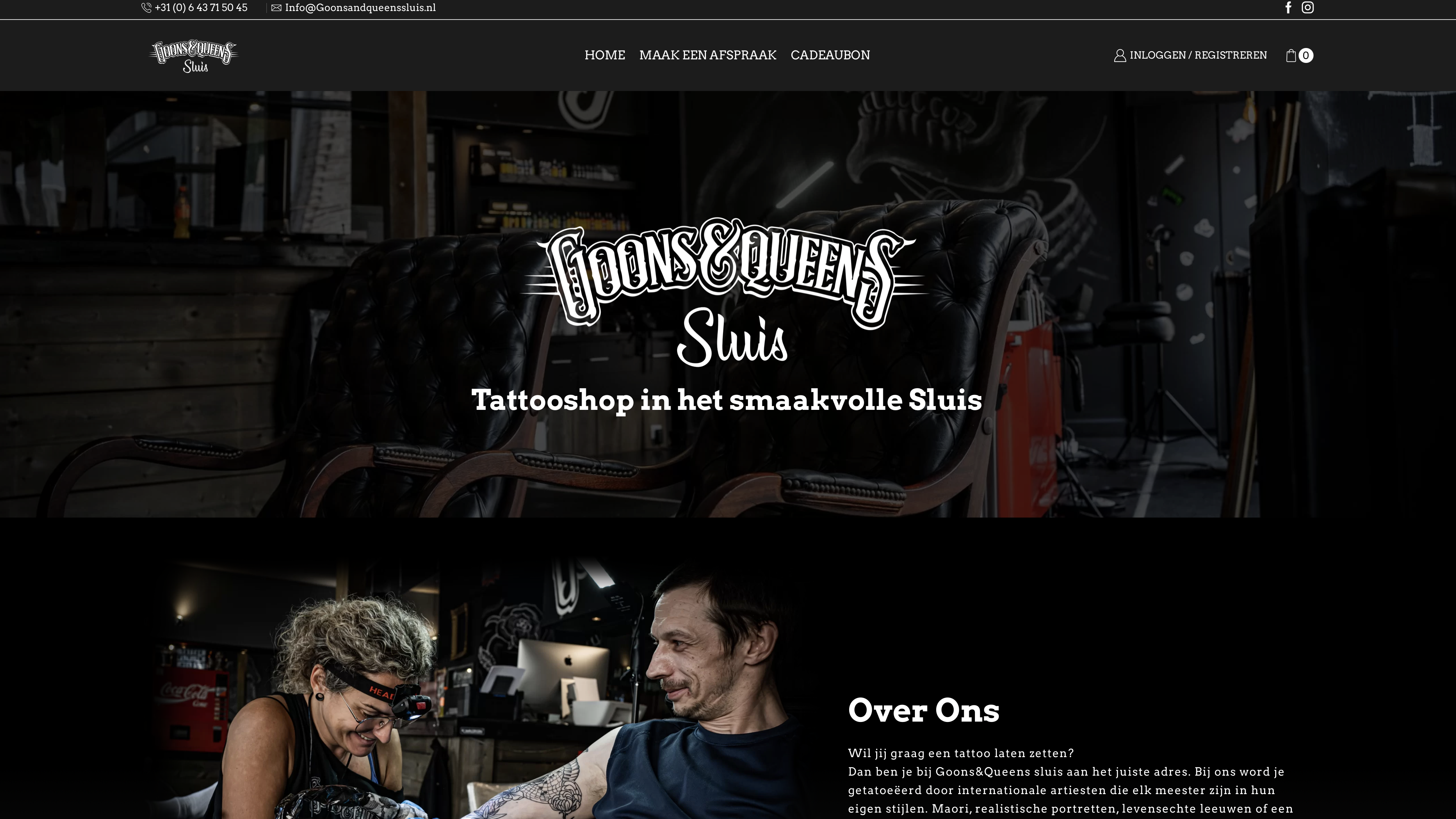 Goons & Queens Sluis – Tattooshop