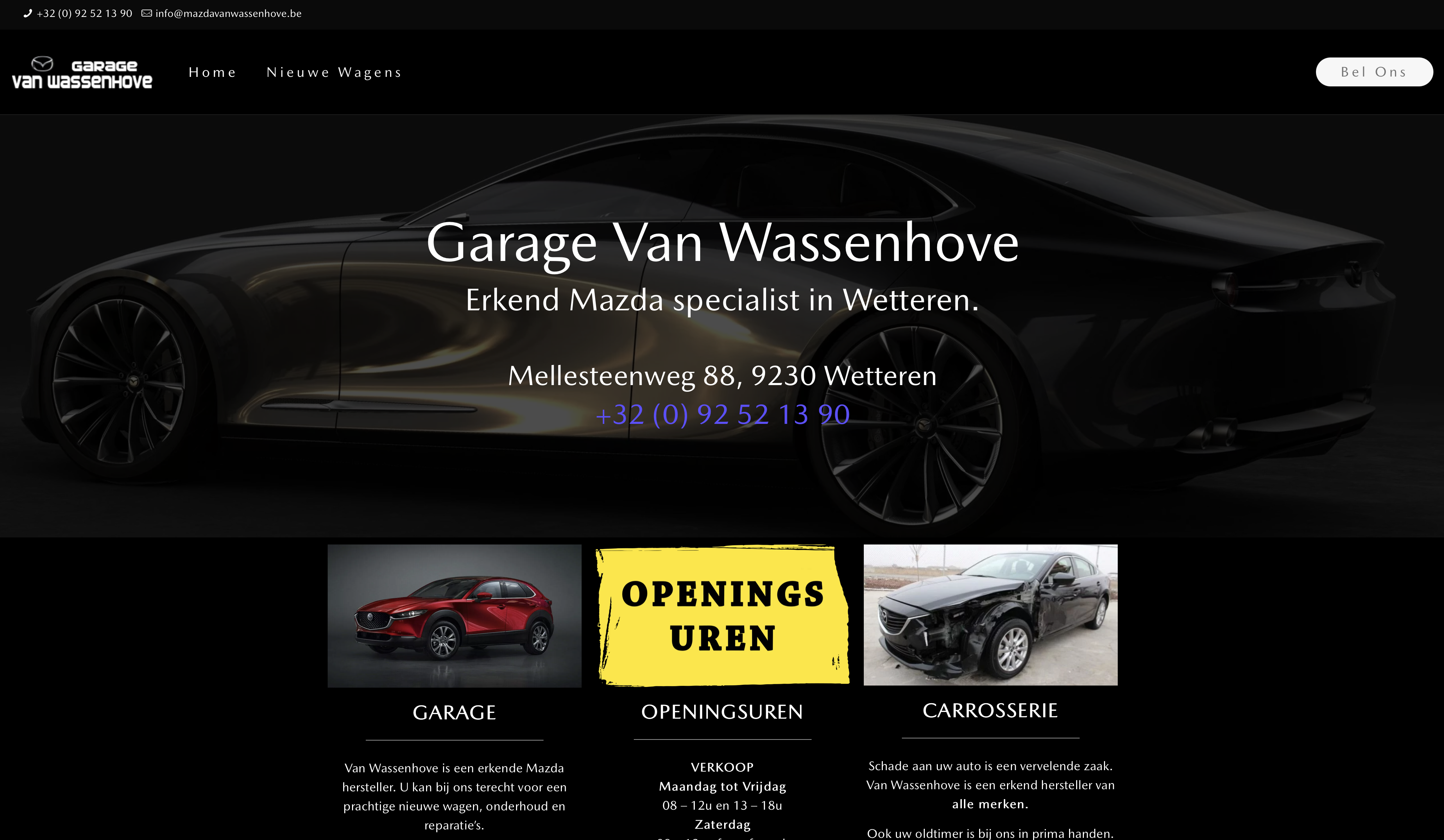 Mazda Van Wassenhove – Auto garage